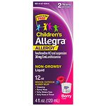 Allegra Children's 12 Hour Allergy, Oral Suspension, Berry