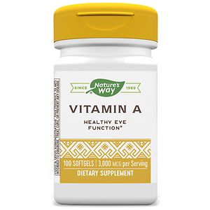 Nature's Way Vitamin A 10,000 IU, Softgels image