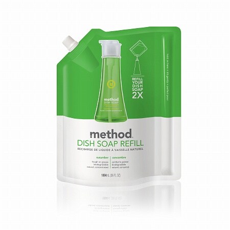 UPC 817939011638 product image for method Dish Soap Refill Cucumber | upcitemdb.com