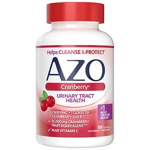  AZO Cranberry Urinary Tract Health Dietary Supplement Softgels 