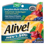 Alive! Men's 50+ Once Daily Multivitamin/Multimineral Dietary Supplement Tablet wag-Alive! Men's 50+ Once Daily Multivitamin/Multimineral Dietary Supplement Tablet