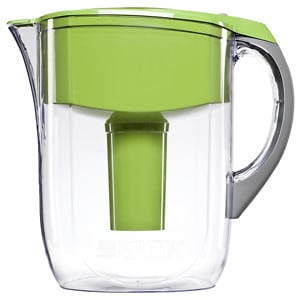 Brita Pitcher Water Filtration System, Grand Model, 10 cups, Green