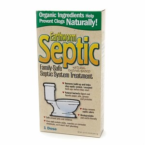 Earthworm Natural Enzyme-Based Septic System Treatment