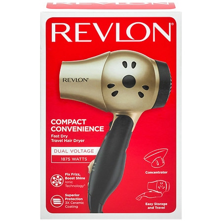 Revlon Travel Ion Select 1875 Watt Hair Dryer - 1 ea