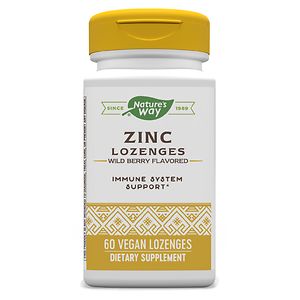 Nature's Way Zinc Dietary Supplement Lozenges Berry image