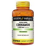 Mason Natural Cinnamon, 1000mg, Capsules