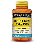 Mason Natural Horny Goat Weed Plus, Capsules
