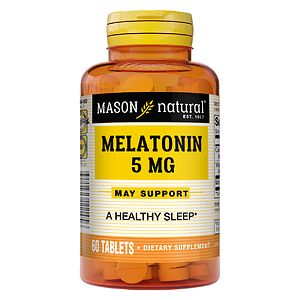 Mason Natural Melatonin, 2.5mg with Vitamin B-6, Tablets
