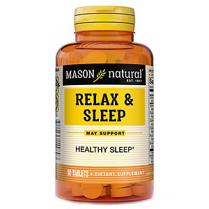 Mason Natural Relax & Sleep, Tablets