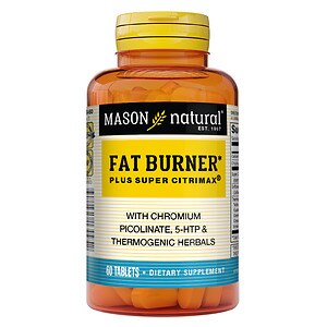 Mason Natural Super Fat Burner Plus Super Citrimax, Tablets