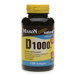 Vitamin D3, 1000 IU, Softgels