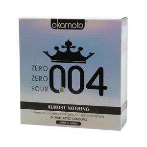  Okamoto 004, Male Latex Condoms 