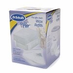 Dr. Scholl's for Her Paraffin Bath Wax Refills, Clear Rain