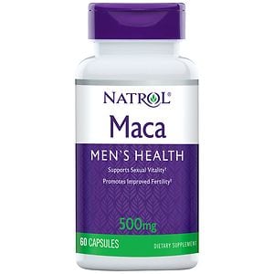  Natrol Maca 500 mg Dietary Supplement Capsules 