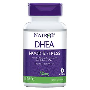 Natrol DHEA, 50mg, Tablets