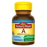 Nature Made Vitamin A, 8000 IU, Liquid Softgels product image