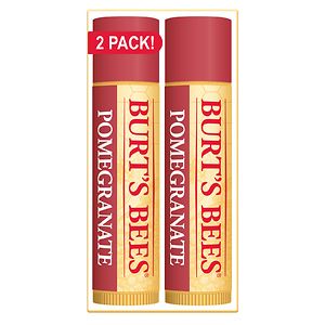 Burt's Bees 100% Natural Rejuvenating Lip Balm, Pomegranate