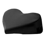 Liberator Decor Heart Wedge in Black Velvish
