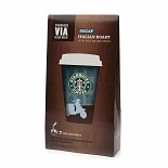 Starbucks Coffee Via Instant Coffee, Decaf Italian Roast