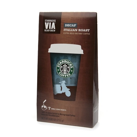 coffee packets instant decaf starbucks via roast italian