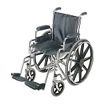 Duro-Med Wheelchair with Removable Desk Armrests