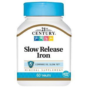 21st Century Slow Release Iron, Tablets