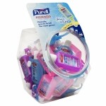Purell Advanced Hand Sanitizer with Jelly Wrap Carrier, Display Bowl