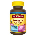 Nature Made Prenatal Multi + DHA, Liquid Softgels