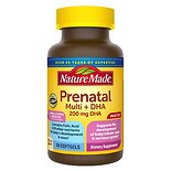 Nature Made Prenatal Multi + DHA Dietary Supplement Liquid Softgels product image