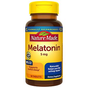 Nature Made Melatonin, 5mg, Tablets