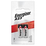 Energizer Mercury Free Electronic Battery, A23BPZ-2