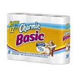 Charmin Basic Bath Tissue, Double Rolls