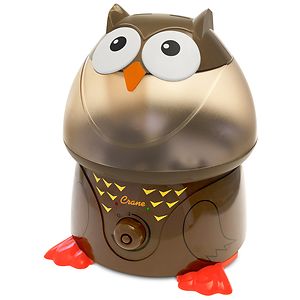 Crane Adorable Humidifier 1 Gallon Ultrasonic, Owl