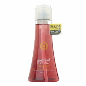 method Dish Soap Pump, Limited Edition, Fresh Currant