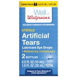 Walgreens Artificial Tears Lubricant Eye Drops Twin Pack product image
