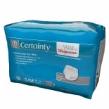 Walgreens Certainty Men's Underwear Small-Medium Super Plus Absorbency