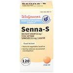 Walgreens Senna-S Natural Vegetable Laxative Tablets