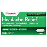 Walgreens Extra Strength Headache Relief Analgesic Caplets