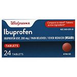 Walgreens Ibuprofen 200 mg Tablets