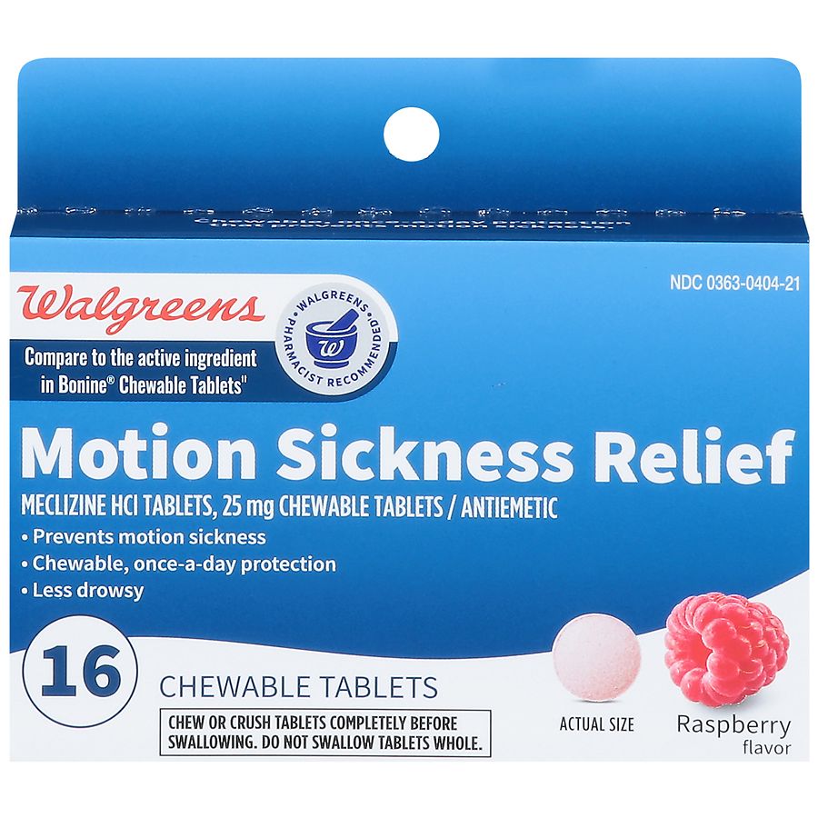 motion sickness pills at walmart