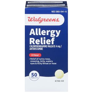 Walgreens Wal-Finate Allergy Relief Tablets