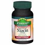 Finest Niacin 250mg Timed Release Tablets