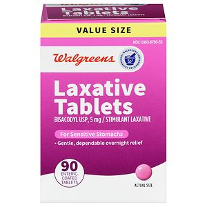 Walgreens Woman's Laxative Tablets image