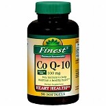 Finest CoQ-10 100mg Softgels product image