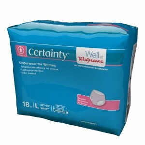 Walgreens Certainty Women's Underwear, Large image
