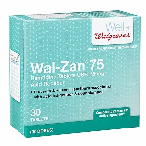 Walgreens Wal-Zan 75 Acid Reducer Tablets