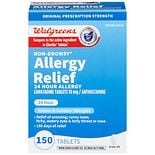 Walgreens Wal-Itin 24 Hour Allergy Relief Tablets