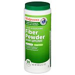 Walgreens Fiber Powder Fiber Supplement