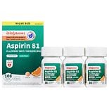 Walgreens Low Dose Aspirin 81 mg Chewable Tablets Orange product image