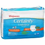 Walgreens Certainty Underwear, Extra Absorbency, Small/Medium